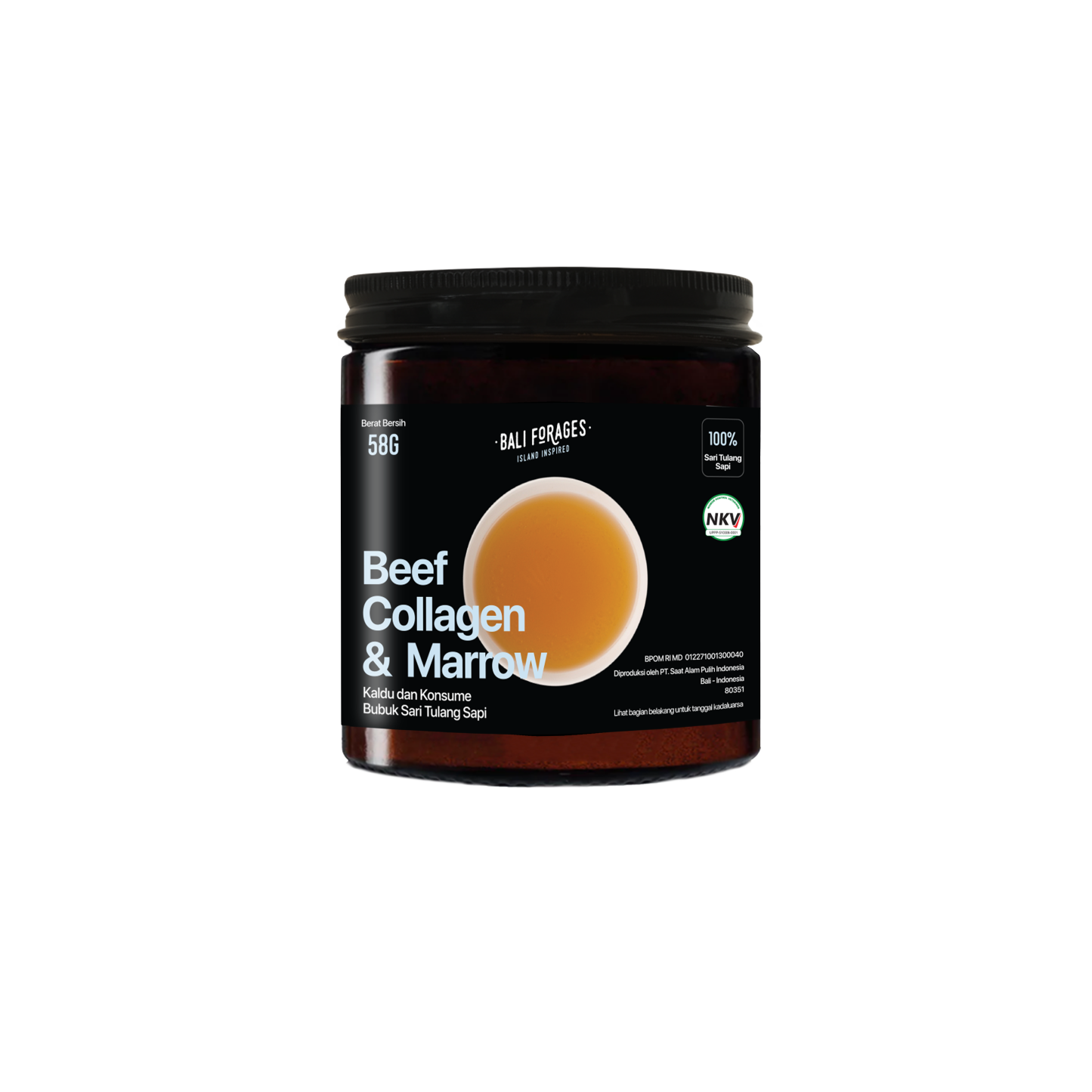 Bali Forages - Beef Collagen & Marrow 58gr